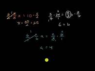 Video thumbnail for One-step multiplication equations: fractional coefficients | 6th grade | Khan Academy