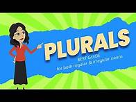 Video thumbnail for Plurals - Regular and Irregular nouns
