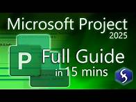 Video thumbnail for Microsoft Project - Tutorial for Beginners in 15 MINS! [ COMPLETE GUIDE ]