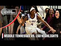 Video thumbnail for Middle Tennessee Blue Raiders vs. LSU Tigers | Full Game Highlights | NCAA Tournament