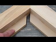 Video thumbnail for Perfect Miters Without Tools OR Math
