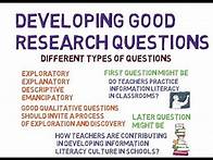 Video thumbnail for learn and develop good research questions in qualitative research: types of research questions