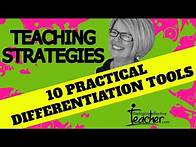 Video thumbnail for 10 Practical Differentiation Teaching Strategies For The Classrooom