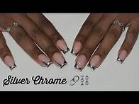 Video thumbnail for Chrome French Nail Tutorial (UPDATE!!) | Chrome Nails