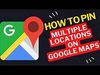 Video thumbnail for How To Pin Multiple Locations On Google Maps