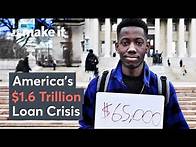 Video thumbnail for How U.S. Student Loans Became A $1.6 Trillion Crisis