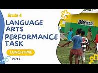 Video thumbnail for 2023 Grade 4 Language Arts Performance Task Part 1