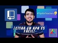 Video thumbnail for 📚 ¡Cita en APA fácilmente! - Cite This For Me
