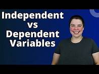Video thumbnail for Independent vs Dependent variables: Use Variables in Data Visualization and Hypothesis Testing