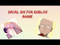 Video thumbnail for Roblox anime decal ids