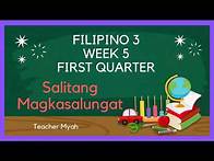 Video thumbnail for Salitang Magkasalungat,Mga halimbawa ng Salitang Magkasalungat #salitang magkasalungat#Filipino 3