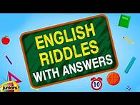 Video thumbnail for Riddles | English Riddles With Answers | Brain Teasers For Children | Mango Juniors