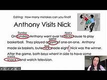 Video thumbnail for proofreading lesson
