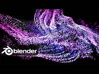 Video thumbnail for How to Create Abstract Particles in Blender!