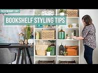 Video thumbnail for How to Style a Bookshelf | 5 Easy Steps!