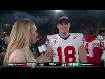 Video thumbnail for Will Howard details redemption win over Oregon as Ohio State wins Rose Bowl | ESPN College Football