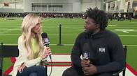 Video thumbnail for Jalon Walker talks to Taylor Bisciotti about his 2025 draft stock at Georgia Pro Day