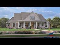 Video thumbnail for MODERN FARMHOUSE PLAN 4534-00071 with INTERIOR
