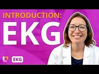Video thumbnail for EKG Introduction: EKG Interpretation for Nursing Students - @Level Up RN