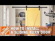 Video thumbnail for How to Install a Sliding Barn Door | The Home Depot