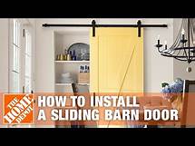 Video thumbnail for How to Install a Sliding Barn Door | The Home Depot