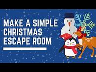Video thumbnail for Make a Simple Christmas Escape Room