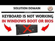 Video thumbnail for keyboard is not working in BOOT or BIOS | [solutions] 2022