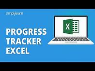 Video thumbnail for Progress Tracker In Excel | How To Create Progress Bar In Excel | Excel Basics | Simplilearn
