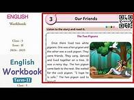Video thumbnail for EE 5th standard English term 2 work book answers Unit 3 Our friends