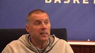 Video thumbnail for Kentucky's Mark Pope on recruiting players through transfer portal