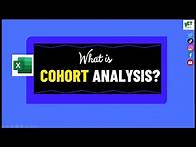 Video thumbnail for What is Cohort Analysis? || Retention Rate || Data Analysis || Dynamic Array Formulas
