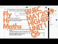 Video thumbnail for Maths GCSE Revision | WJEC May 2019 Higher Tier Unit 1 Non-Calculator | Question 6