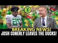Video thumbnail for BREAKING NEWS:JOSH CONERLY, FROM THE DUCKS TO THE NFL! THE NEWEST COMMANDER'S JOURNEY!NEWS OREGON