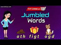Video thumbnail for Jumbled Words | Jumbled Words For Kids | Jumbled Letters | Jumble Words Tricks | English Grammar