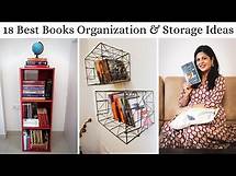 Video thumbnail for 18 Best Books Organization & Storage Ideas - Creative Books Storage Ideas