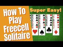 Video thumbnail for Freecell Solitaire [How To Play] SUPER EASY Solitaire Lessons
