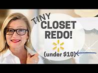 Video thumbnail for 10 Organization HACKS THAT ACTUALLY WORK!/Budget Closet Organizing