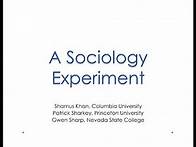 Video thumbnail for A Sociology Experiment Chapter 1, Part 1: An Introduction to Sociology