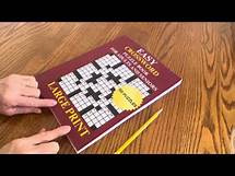 Video thumbnail for Easy Crossword Puzzle Book for Adults and Seniors | Amazon Review