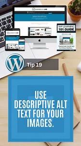 Video thumbnail for Use Descriptive ALT Text For Your Images - WordPress Tips For Beginners