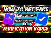 Video thumbnail for HOW TO GET FAKE VERIFICATION BADGE IN ROBLOX AKA. BLOXSTRAP