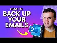 Video thumbnail for How to Backup Outlook 365 Emails (Step by Step) 2025
