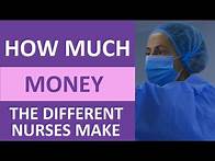 Video thumbnail for Nurse Salary: How Much Money Different Nurses Make in the U.S.