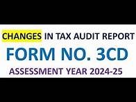 Video thumbnail for 10 Key Changes in Tax Audit Report for AY 2024-25 | FY 2023-24 | CBDT Announced Changes in Form 3CD