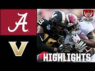 Video thumbnail for Alabama Crimson Tide vs. Vanderbilt Commodores | Full Game Highlights | ESPN College Football