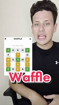 Video thumbnail for Fun Waffle Wordle Game for Fans