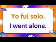 Video thumbnail for 100+ Essential Spanish Sentence Patterns to Master PAST, PRESENT and CONDITIONAL Tenses!
