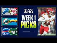 Video thumbnail for NFL Week 1 Picks and Best Bets [Lions at Chiefs, Bills at Jets + MORE] | CBS Sports