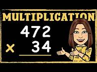 Video thumbnail for 3-Digit by 2-Digit | Multiplication | Maths with Mrs. B