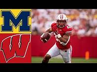 Video thumbnail for #11 Michigan vs #13 Wisconsin Highlights | NCAAF Week 4 | College Football Highlights